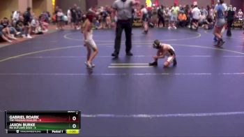 49 lbs Round 1 (4 Team) - Jaxon Burke, MO Outlaws Gold vs Gabriel Roark, The Missouri Maulers