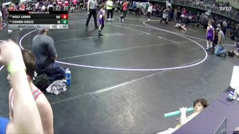 70 lbs Cons. Round 1 - Cohen Cisco, GI Grapplers vs Holt Lewis, Hitchcock County Falcons