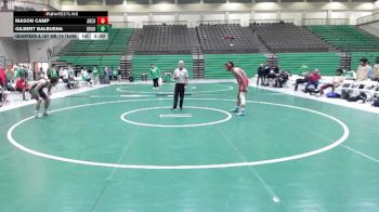 138 lbs Quarters & 1st Wb (16 Team) - Gilbert Balbuena, Brookwood vs Mason Camp, Archer