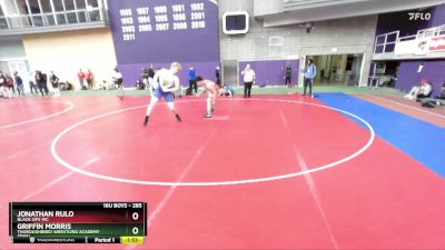 285 lbs Round 4 - Jonathan Rulo, Black Ops WC vs Griffin Morris, Thoroughbred Wrestling Academy (TWA)