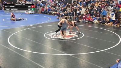 165 lbs Cons. Round 5 - Toby Watson, Chautauqua Lake vs Max Urban, Amherst