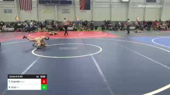 69 lbs Consi Of 8 #2 - Tucker Everett, Pride WC vs Kellen Eva, Atc