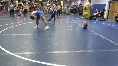 250 lbs Quarterfinal - Jackson Barton, Parkersburg vs Hunter Zimmerman, Canon-McMillan