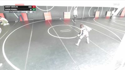 117 lbs 1st Place Match - Emery Merlos, Savage House Wrestling Club vs Jaxon Powell, Rough House