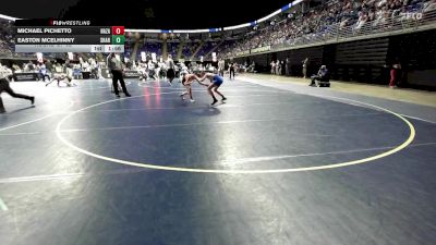 90 lbs Round Of 32 - Michael Pichetto, Nazareth vs Easton McElhinny, Sharpsville