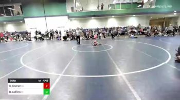 55 lbs Quarterfinal - Urijah Gomez, CO vs Barrett Collins, VA