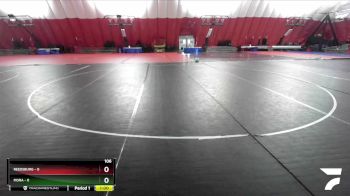 106 lbs Round 4 (16 Team) - Bradley Georgeson, Reedsburg vs Marek Nelson, Mora