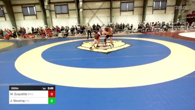 165 lbs Round Of 32 - Matthew Duquette, Springfield vs Jack Reusing, New York University