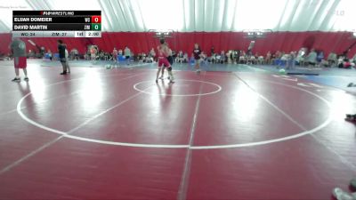 175 lbs Semis & Wb (16 Team) - Elijah Domeier, WCAABE vs David Martin, Zimmerman