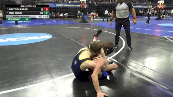 125 lbs Champ. Round 2 - Brayden Parke, Coe vs Jake Craig, Southern Me.