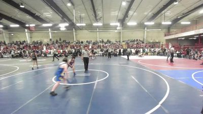 100 lbs Rr Rnd 1 - Aaron Myers, Saguache Wolves vs Rylan Nelson, Bloomfield Youth Wrestling