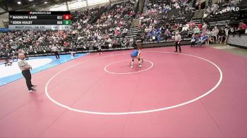 3A 125 lbs Cons. Round 2 - Madelyn Lake, Delta vs Eden Hulet, Richfield