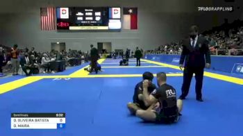 DIEGO OLIVEIRA BATISTA vs DANIEL MAIRA 2021 World IBJJF Jiu-Jitsu No-Gi Championship