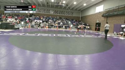 126 lbs Cons. Semi - Ivan Garcia, Rawlins vs Darius Dickinson, Douglas