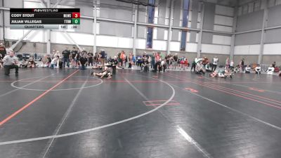 82.6-92 lbs Quarters - Cody Stout, Moses Lake Wrestling Club vs Julian Villegas, Tri-Town Bullyz Wrestling