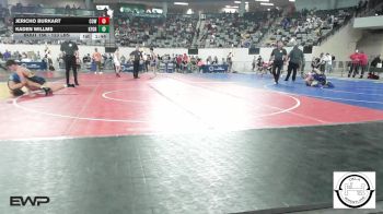 123 lbs Round Of 32 - Jericho Burkart, Coweta vs Kaden Willms, Kingfisher YellowJackets