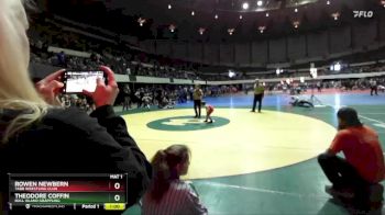 48 lbs Champ. Round 1 - Rowen Newbern, Tabb Wrestling Clun vs Theodore Coffin, Bull Island Grappling