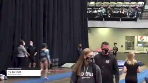 Tia Burchett - Women's Group, Emerge Academy - 2021 Women's Xcel Region 4 Championships