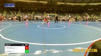 105 lbs Quarterfinal - Bode Bratsburg, Nebraska Boyz vs Derek Kiyan, MANTANONA-TC