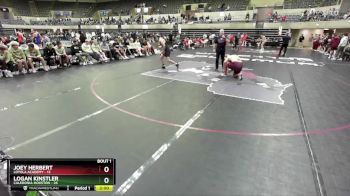 285 lbs Round 1 (4 Team) - Joey Herbert, Loyola Academy vs Logan Kinstler, Caledonia-Houston