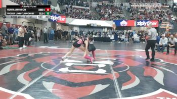 G - 120 lbs Cons. Round 2 - Olivia Johnson, Simms (Girls) vs Violet Linn-Turnquist, Belgrade (Girls)