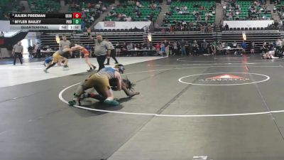 1A-4A 113 Quarterfinal - Myles Bailey, Piedmont vs Julien Freeman, Deshler