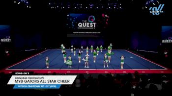 Coquille Recreation - MYB Gators All Star Cheer [2025 L1 Traditional Rec - 12Y (NON) Day 2] 2025 The Quest
