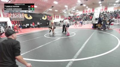 140 lbs Cons. Round 2 - Lileene Coronado, Ventura vs Giselle Paxton, Santiago (Corona)