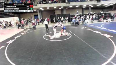170 lbs Champ. Round 2 - Denver Gier, Unattached vs Tahlia Hostetter, Limestone
