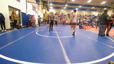 105-110 lbs Rr Rnd 2 - Isaac Chavoya, Pryor Tigers vs Tytan Forbes, Vinita Kids Wrestling