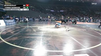 5A Boys 138 lbs Champ. Round 1 - Kellen McCulley, Bend Boys vs Forrest Baumbaugh, Canby Boys