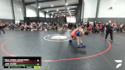 152 lbs Quarterfinal - Milo Jones-Longstreet, Marysville Wrestling Club vs Jake McKee, Askeo International Mat Club