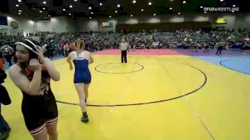 125 lbs Consi Of 8 #1 - Jordan Hoefler, Kelseyville vs Bailey Cathey, Swamp Monsters