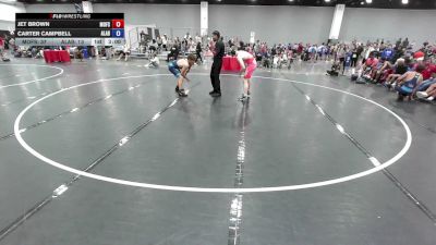 157 lbs Jet Brown, Team Missouri vs Carter Campbell, Team Alabama
