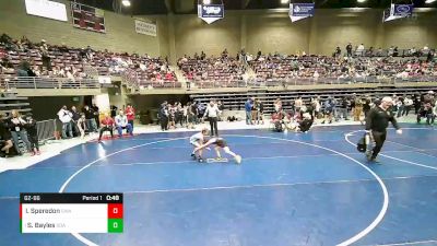 62-66 lbs Round 3 - Sloane Bayles, SONS OF ATLAS vs Izabeau Speredon, Sanderson Wrestling Academy