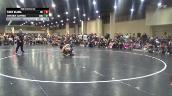 138 lbs Round 3 (6 Team) - Sora Tajima, Brother Melchior vs Braden Barnes, Blackman WC