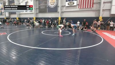 130 lbs Consi Of 4 - Dionte Wheeler, Whitehall vs Andrew Soucie, Enfield