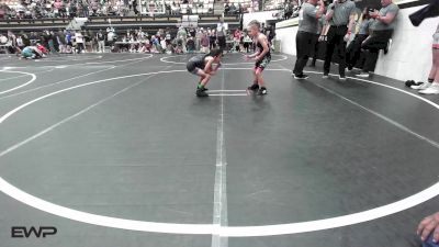55 lbs Rr Rnd 4 - Westyn Dooley, Darko Valley Wolfpak vs Messiah Gonzalez, Shelton Wrestling Academy