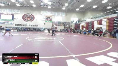 120 lbs Cons. Round 5 - Colbi Eckhart, Middleton vs Macy Dunn, Nyssa