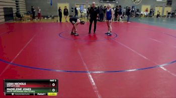 165G Cons. Semi - Madeleine Jones, South Anchorage High School vs Leah Nichols, Bartlett High