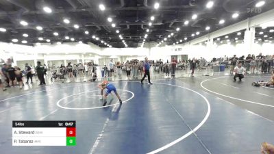 54 lbs Round Of 16 - Alfie Steward, Dominate WC vs Paul Tabarez, Imperial Valley Panthers