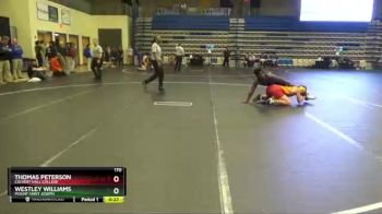 170 lbs Cons. Round 3 - Westley Williams, Mount Saint Joseph vs Thomas Peterson, Calvert Hall College
