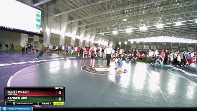 120 lbs Champ. Round 1 - Scott Miller, Park City vs Kannen Arb, Cyprus