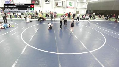 16U GIRLS HARD LUCK - 98.2-105 Champ. Round 3 - Rozlyn Robertson, Charger Wrestling Club vs Karsyn Merritt, Black Diamonds