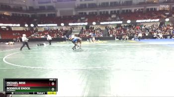 113 lbs Quarterfinal - Rodrigue Enock, Caldwell vs Michael Bess, Bishop Kelly