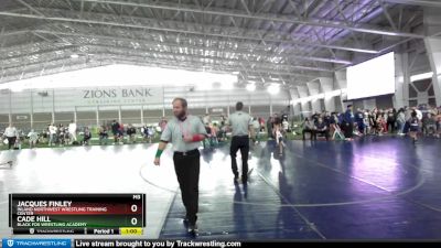 49 lbs Quarterfinal - Cade Hill, Black Fox Wrestling Academy vs Jacques Finley, Inland Northwest Wrestling Training Center