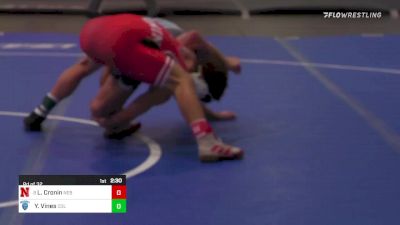 125 lbs Rd Of 32 - Liam Cronin, Nebraska vs Yanni Vines, Columbia