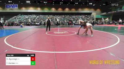 125 lbs Round Of 32 - Dylan Aguinaga, Red Wave Wrestling vs Tytus Hardee, Sweet Home