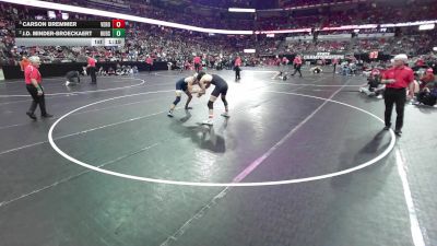 165 lbs Semis - Carson Bremmer, Verona vs J.D. Minder-Broeckaert, Hudson