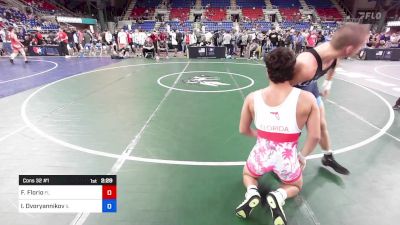 157 lbs Cons 32 #1 - Frankie Florio, FL vs Ilia Dvoryannikov, IL